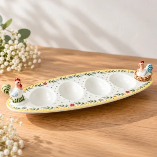Spring Awakening - podnos na vajíčka loďka 31 cm od Villeroy & Boch