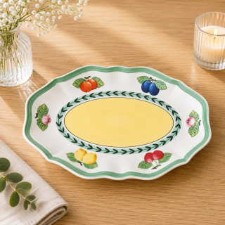 French Garden Fleurence - oválny tanierik 24 cm od Villeroy & Boch