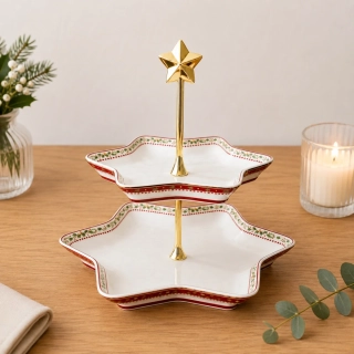 Winter Bakery Delight - poschodový stojan 25,5 cm od Villeroy & Boch