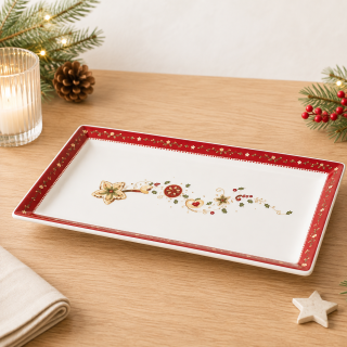 Winter Bakery Delight - obdĺžnikový podnos 39 x 17 cm od Villeroy & Boch