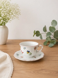 Petite Fleur - čajová šálka 0,20 l s podšálkou od Villeroy & Boch