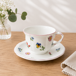 Petite Fleur - čajová šálka 0,20 l s podšálkou od Villeroy & Boch