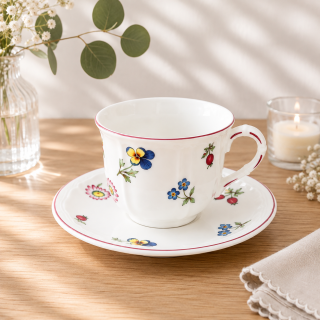 Petite Fleur - espresso šálka 0,10 l s podšálkou od Villeroy & Boch