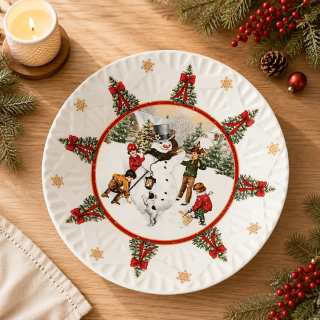 Veľká miska Stavanie snehuliaka 25 cm Toy's Fantasy od Villeroy&Boch