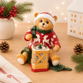 Christ. Toys Memory - svietnik, macko s lampášom od Villeroy & Boch
