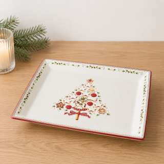 Winter Bakery Delight - obdĺžnikový podnos 27 x 22,5 cm od Villeroy & Boch