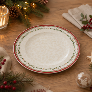 Winter Bakery Delight - plytký tanier 27 cm, padajúca hviezda od Villeroy & Boch