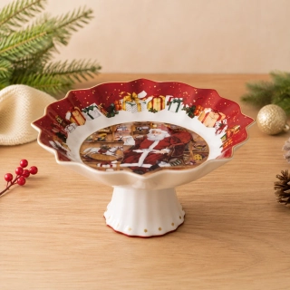 Toy's Fantasy - miska na nohe 25 cm, Santa so stromčekom od Villeroy & Boch 