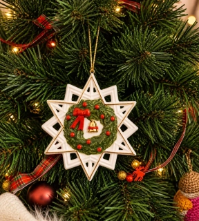 Christmas Classics  - vianočná ozdoba Hviezda 10 cm 2024  od Villeroy & Boch