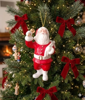 Christmas Classics - vianočná ozdoba Santa 10 cm  2024 od Villeroy & Boch