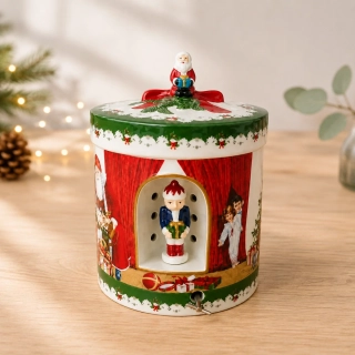 Christmas Toys - Hracia skrinka darček okrúhla Christmas Toys od Villeroy & Boch